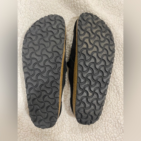 Birkenstock Buckley Clog Black Suede - Picture 3 of 4